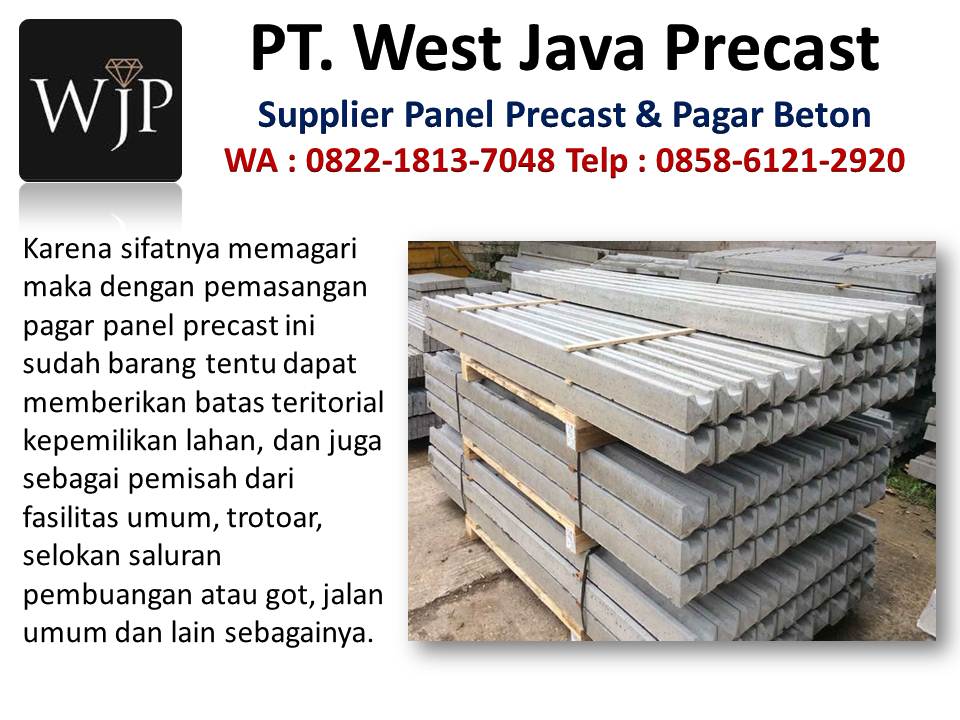 Pagar panel hubungi wa : 082218137048, produsen panel precas Jual-pagar-beton-arcon